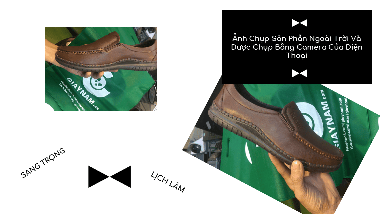 Giày lười thời trang màu nâu thời thượng 2018 nhập khẩu; Mã số GL5507N9