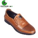 Giày lười cao cấp ODAY màu nâu sang trọng, mã GL9580N