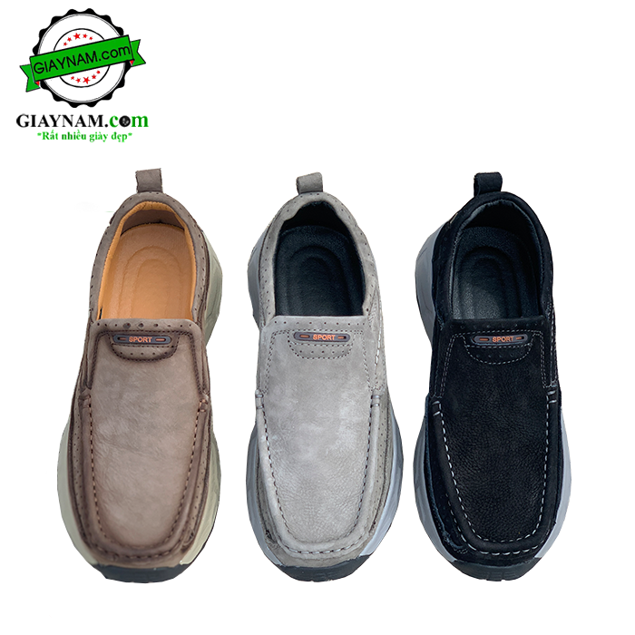 Giày lười thời trang nhập khẩu mới; Mã số GL2355D5