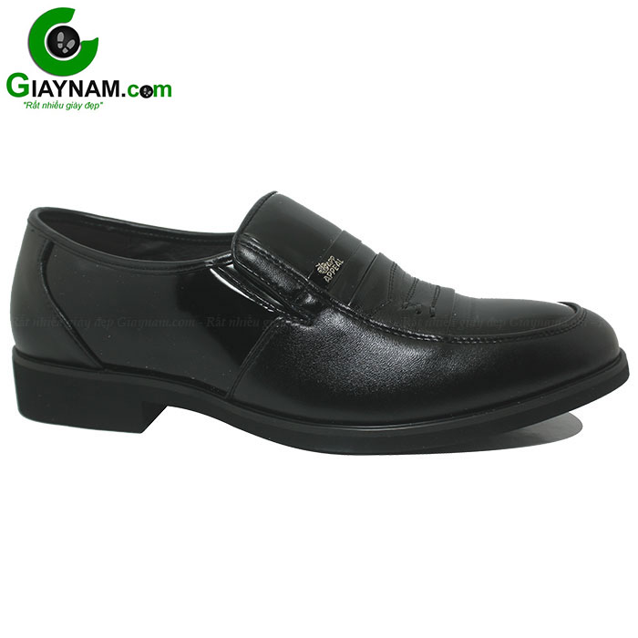 Giày lười công sở màu đen mã GL60152D