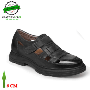 Giày tăng chiều cao 6cm bằng da bò thoáng khí cho hè Mã:L0921295D