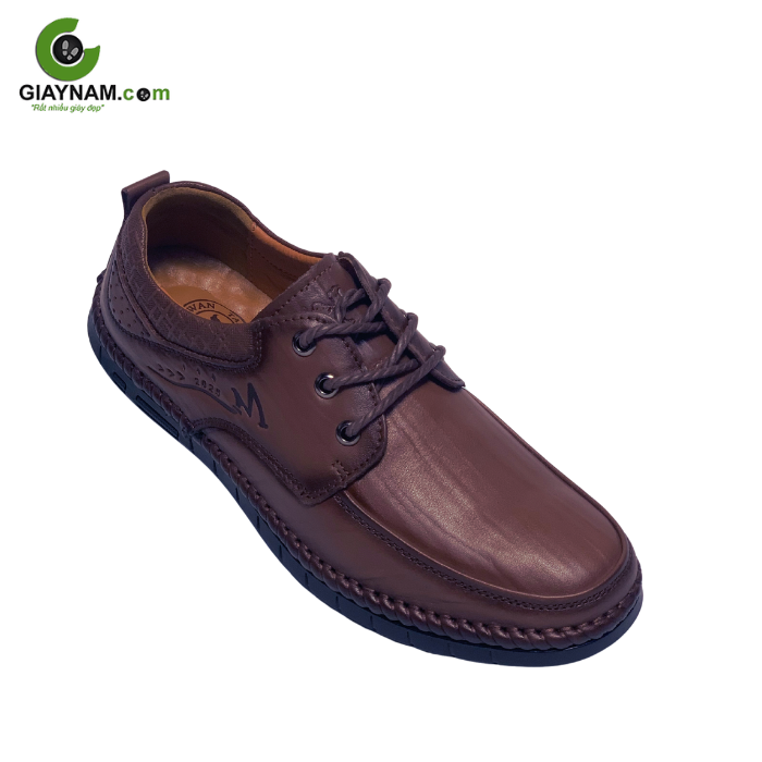 Giày Da Bò Cao Cấp Hiệu Con Lạc Đà – Màu Nâu MS_82658N