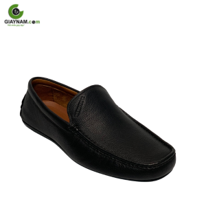 Giày nam da bò VALENTINE MS6929D – Màu đen da hạt, êm ái và bền bỉ