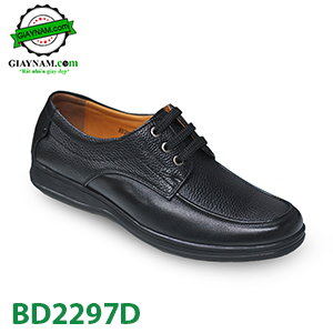 Giày buộc dây công sở nam nhập khẩu làm từ da bò Mã:BD2297D