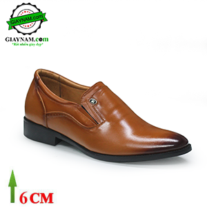 Giày lười nam cao 6CM Thời trang - Lịch sự - Sang trọng GC2118N