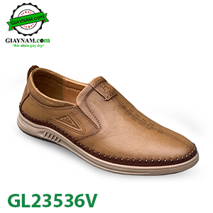 Giày mọi nam Mã: GL23536V da bò nhập khẩu mới nhất năm 2024