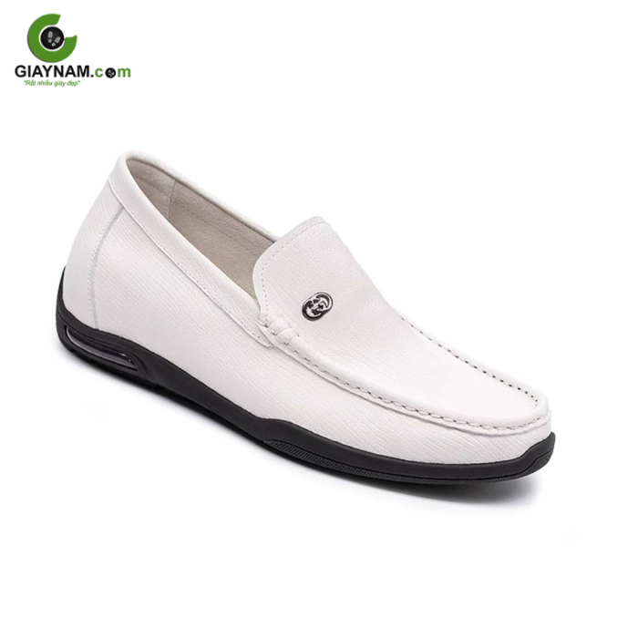 Giày tăng chiều cao nam GOG 6cm – MS_0225163T (Màu trắng)