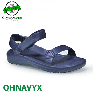 Sandal nam màu xanh than nhập khẩu Mã:QHNAVYX