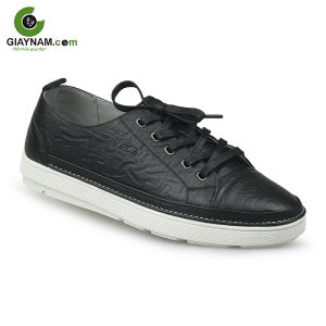 Giày da thể thao thời trang màu đen đẹp nhất hệ mặt trời mã số: 8275D